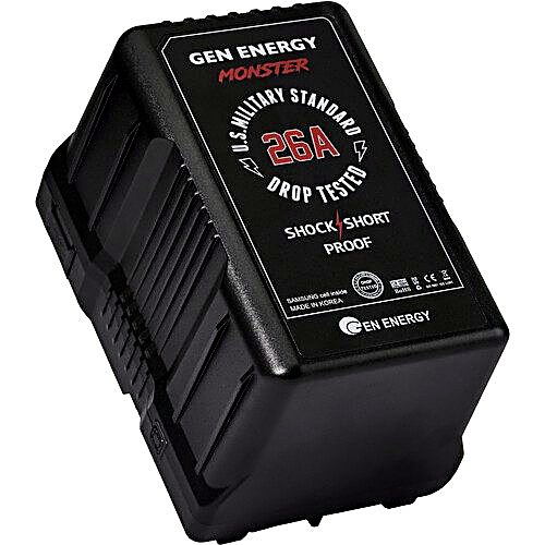 Batería GEN ENERGY MONSTER 26A · Alquiler de equipos audiovisuales en Bogotá, Colombia · ARTTV Pro Rental