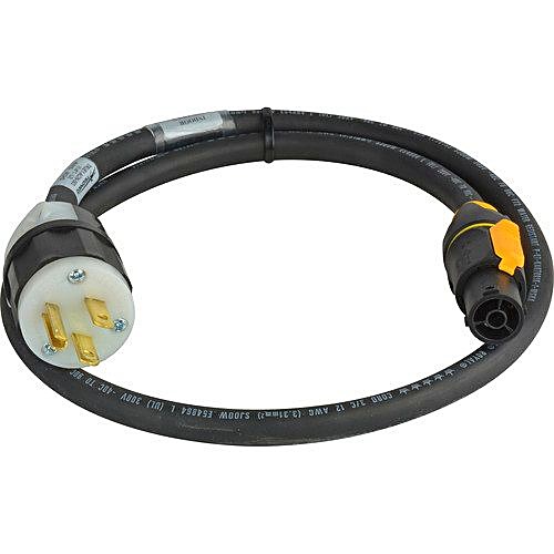 Cable NEMA5 – 15P a Neutrik powerCON · Alquiler de equipos audiovisuales en Bogotá, Colombia · ARTTV Pro Rental