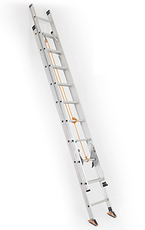 Escalera expansiva tipo tijera de 12 pasos · Alquiler de equipos audiovisuales en Bogotá, Colombia · ARTTV Pro Rental