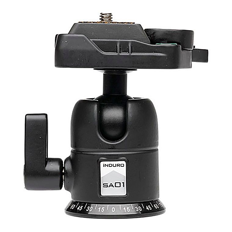 INDURO SA-01 Ballhead con Quick Release · Alquiler de equipos audiovisuales en Bogotá, Colombia · ARTTV Pro Rental