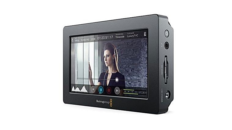 Monitor Blackmagic Design Video Assist HDMI/6G-SDI Recorder 5" · Alquiler de equipos audiovisuales en Bogotá, Colombia · ARTTV Pro Rental
