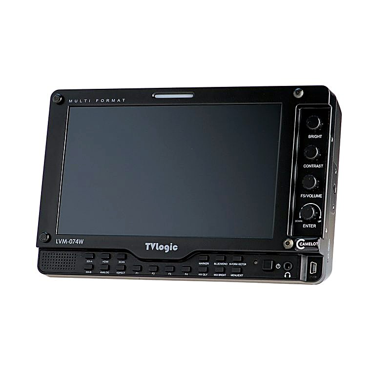 Monitor TvLogic LVM-074W 7'' · Alquiler de equipos audiovisuales en Bogotá, Colombia · ARTTV Pro Rental
