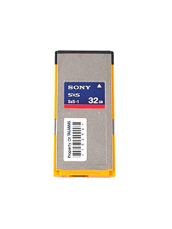 Tarjeta Sony SXS 32GB · Alquiler de equipos audiovisuales en Bogotá, Colombia · ARTTV Pro Rental