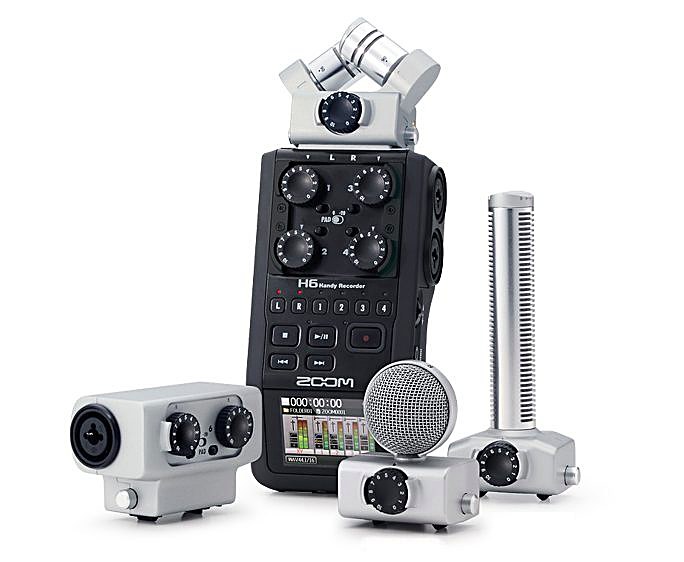 Zoom H6 Six-track Portable Handy Recorder · Alquiler de equipos audiovisuales en Bogotá, Colombia · ARTTV Pro Rental