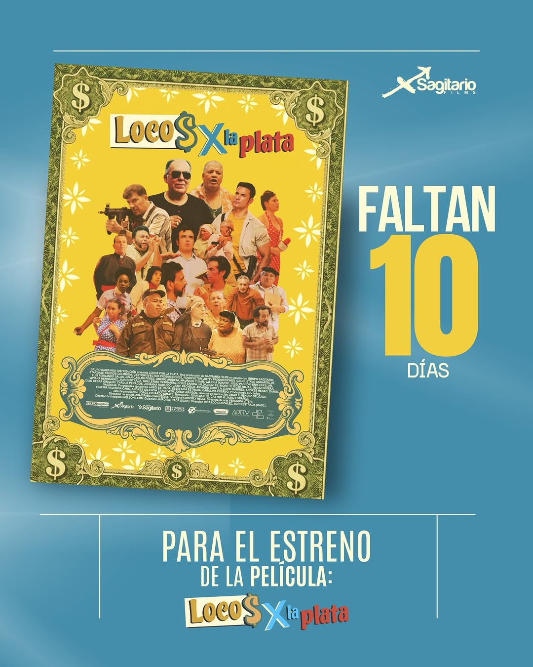 Cuenta regresiva de Locos por la Plata