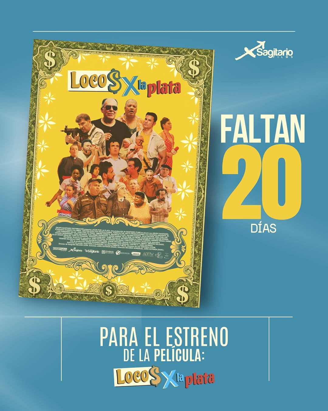 Cuenta regresiva de Locos por la Plata